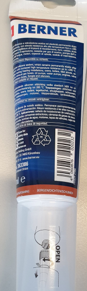Dichtpaste Silikon rot